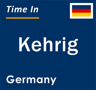 Current local time in Kehrig, Germany