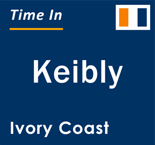 Current local time in Keibly, Ivory Coast