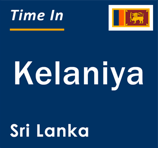 Current local time in Kelaniya, Sri Lanka