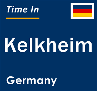 Current local time in Kelkheim, Germany