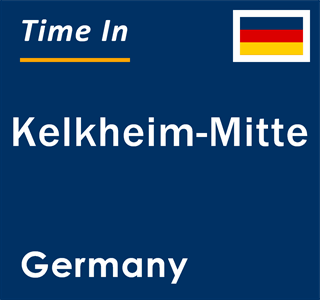 Current local time in Kelkheim-Mitte, Germany