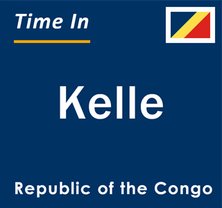 Current local time in Kelle, Republic of the Congo