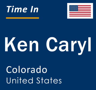Current time in Ken Caryl, Colorado, United States