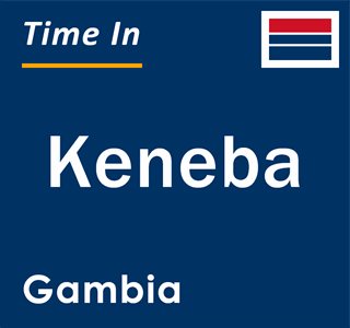 Current local time in Keneba, Gambia