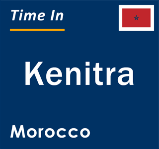 Current time in Kenitra, Morocco