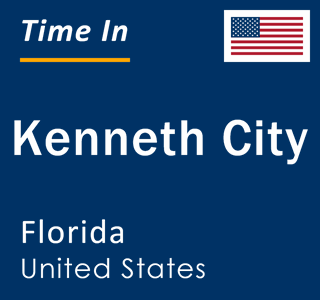 Current local time in Kenneth City, Florida, United States