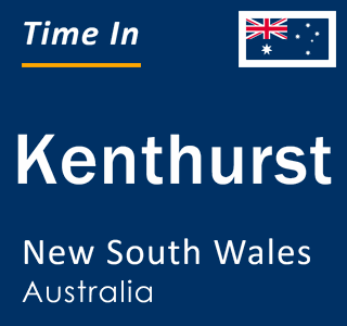 Current local time in Kenthurst, New South Wales, Australia