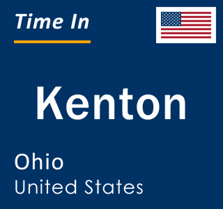 Current local time in Kenton, Ohio, United States