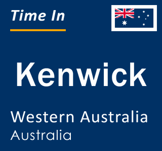 Current local time in Kenwick, Western Australia, Australia