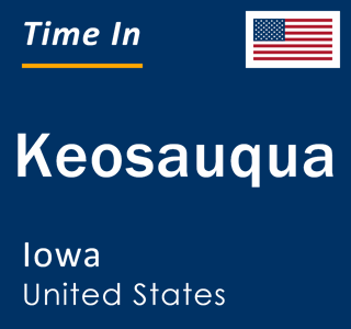 Current local time in Keosauqua, Iowa, United States