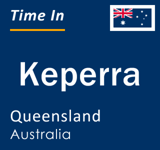 Current local time in Keperra, Queensland, Australia