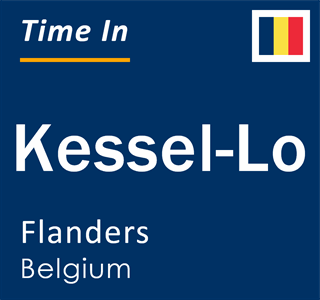 Current local time in Kessel-Lo, Flanders, Belgium