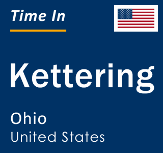 Current time in Kettering, Ohio, United States
