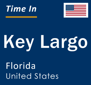 Current local time in Key Largo, Florida, United States