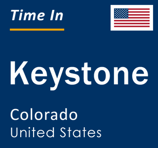 Current local time in Keystone, Colorado, United States