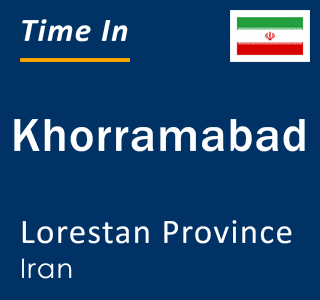 Current local time in Khorramabad, Lorestan Province, Iran