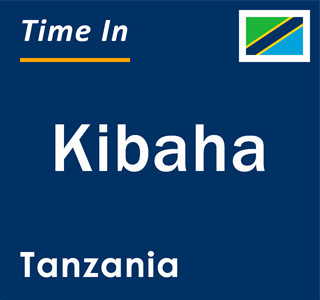 Current local time in Kibaha, Tanzania