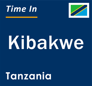 Current local time in Kibakwe, Tanzania