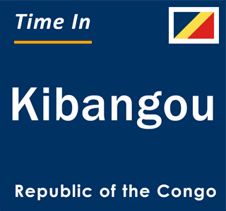 Current local time in Kibangou, Republic of the Congo