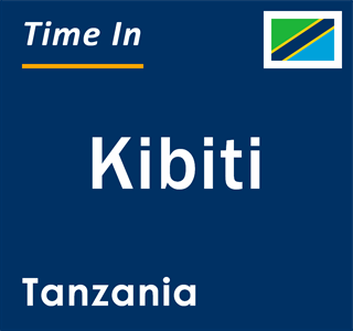 Current local time in Kibiti, Tanzania