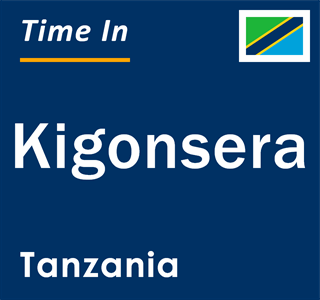 Current local time in Kigonsera, Tanzania