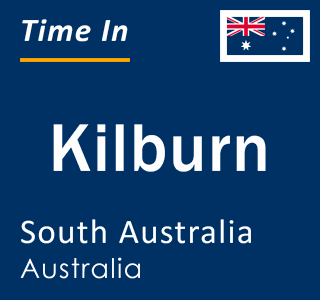 Current local time in Kilburn, South Australia, Australia
