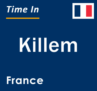 Current local time in Killem, France