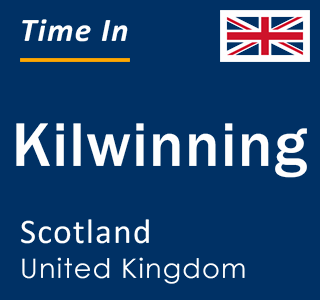 Current local time in Kilwinning, Scotland, United Kingdom