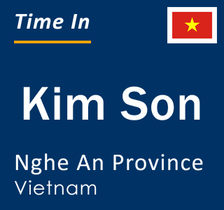 Current local time in Kim Son, Nghe An Province, Vietnam