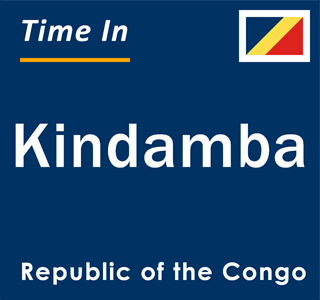 Current local time in Kindamba, Republic of the Congo