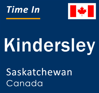 Current time in Kindersley, Saskatchewan, Canada