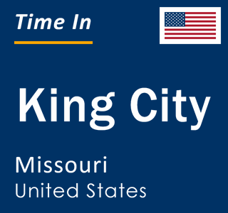 Current local time in King City, Missouri, United States