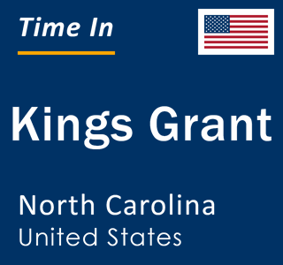 Current local time in Kings Grant, North Carolina, United States