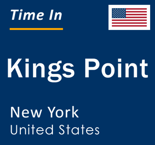 Current local time in Kings Point, New York, United States