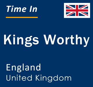 Current local time in Kings Worthy, England, United Kingdom