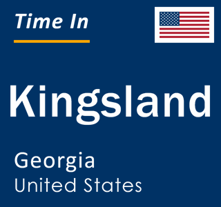 Current local time in Kingsland, Georgia, United States