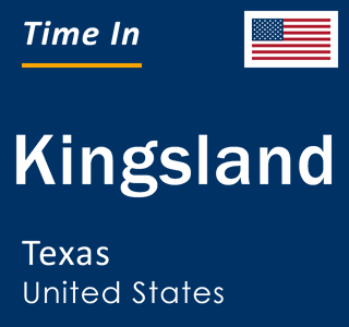 Current local time in Kingsland, Texas, United States