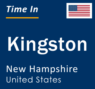 Current local time in Kingston, New Hampshire, United States