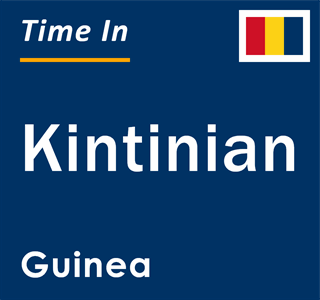 Current local time in Kintinian, Guinea