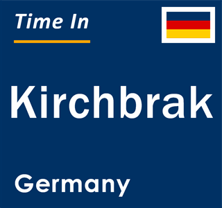 Current local time in Kirchbrak, Germany