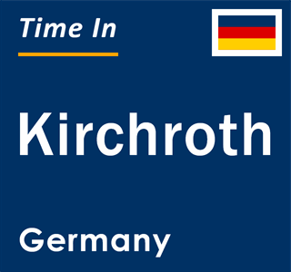 Current local time in Kirchroth, Germany