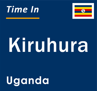 Current local time in Kiruhura, Uganda