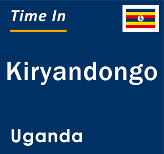 Current local time in Kiryandongo, Uganda