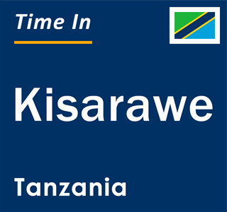 Current local time in Kisarawe, Tanzania