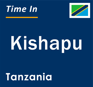 Current local time in Kishapu, Tanzania