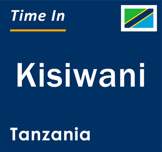 Current local time in Kisiwani, Tanzania