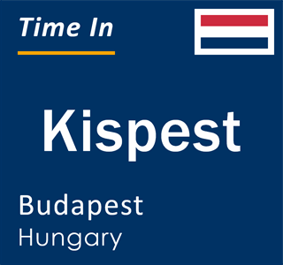 Current local time in Kispest, Budapest, Hungary