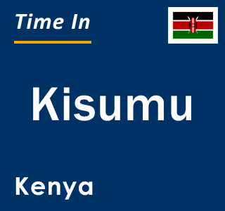 Current local time in Kisumu, Kenya