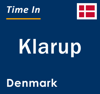 Current local time in Klarup, Denmark