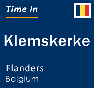 Current local time in Klemskerke, Flanders, Belgium